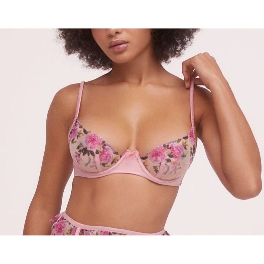 For Love & Lemons and Victoria’s Secret Blushing Rose Underwire Bra size XS - Picture 6 of 8